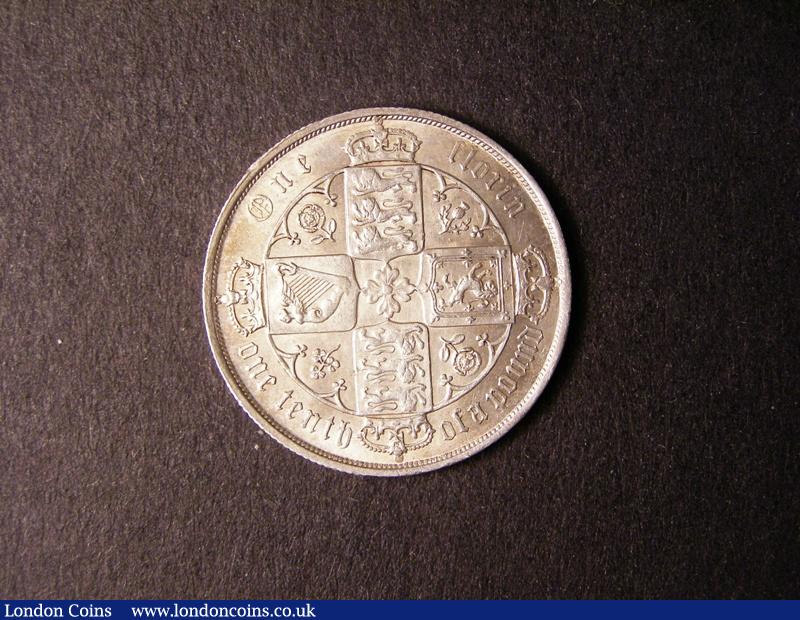 Florin 1885 ESC 861 NEF : English Coins : Auction 126 : Lot 1008