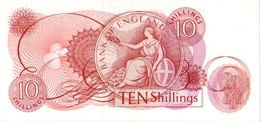 London Coins : A126 : Lot 184 : Ten shillings Fforde B311 prefix M56, scarce 1st run replacement issue, EF+