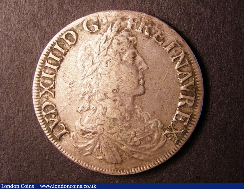 France Ecu 1664 Paris Mint KM#211.1 Fine : World Coins : Auction 126 : Lot 477