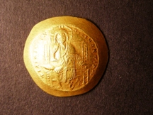 London Coins : A126 : Lot 735 : Byzantine Gold Histamenon Nomisma Constantine X. 1059-1067 Sear 1847 var. VF