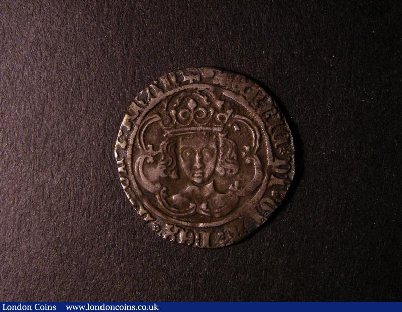 Groat Henry VII facing bust London mint Class IIIb mintmark Escallop S.2198A NVF : Hammered Coins : Auction 126 : Lot 798