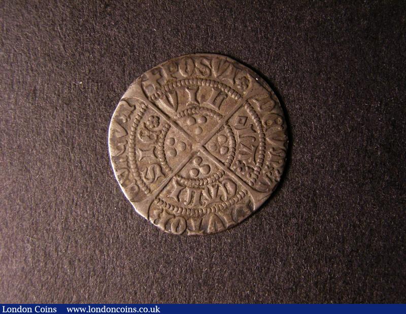 Halfgroat, Henry VI, Rosette-mascle issue, Calais GF : Hammered Coins : Auction 126 : Lot 818