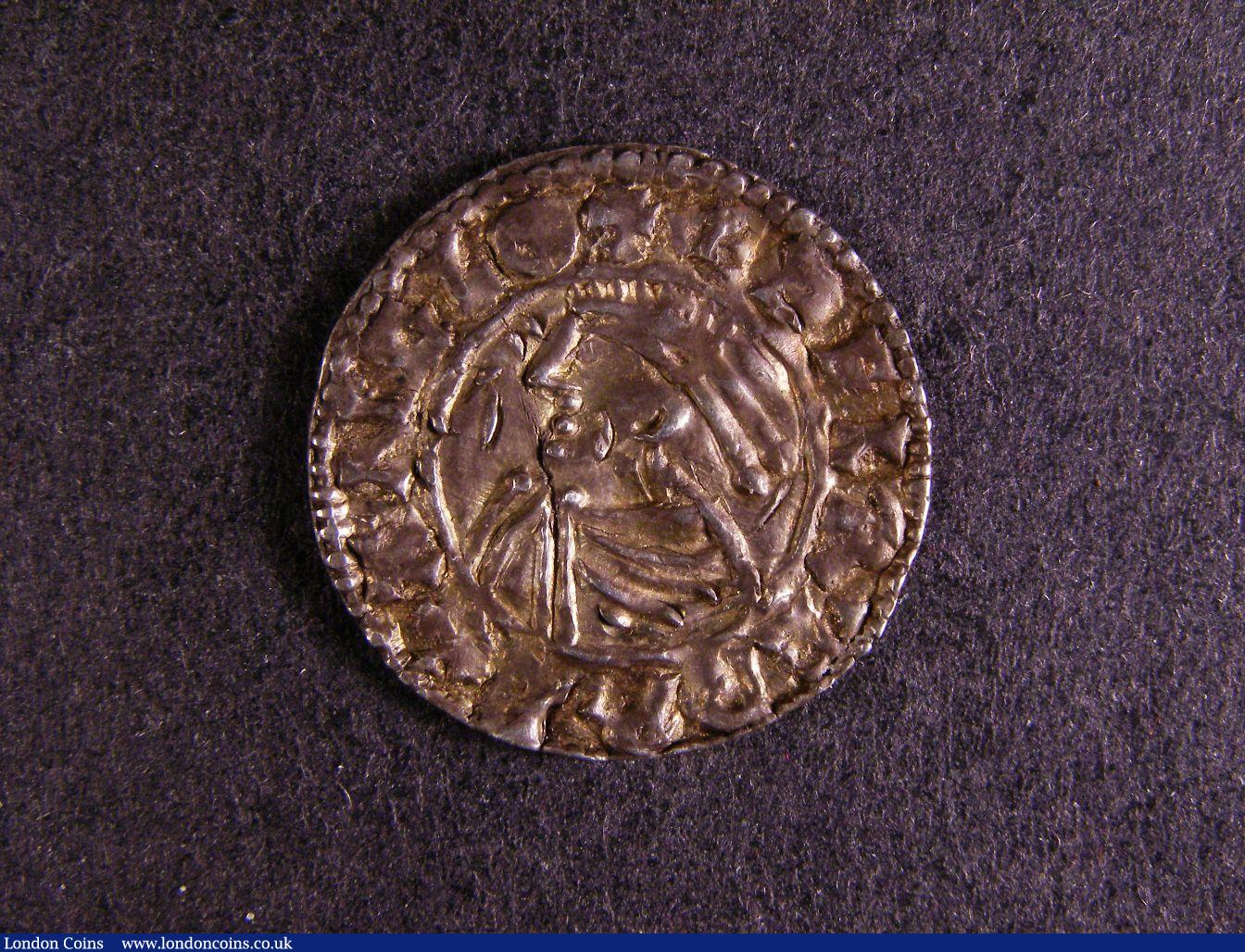 Penny Aethelred II (978-1016), Last Small Cross, ODA ON PINTCESSER Winchester S.1154, GVF : Hammered Coins : Auction 127 : Lot 1236