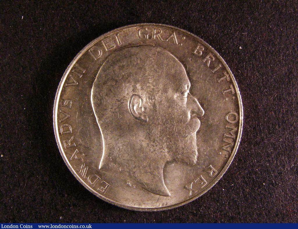 Halfcrown 1909 ESC 754 A/UNC with some light surface marks on the obverse : English Coins : Auction 127 : Lot 1622