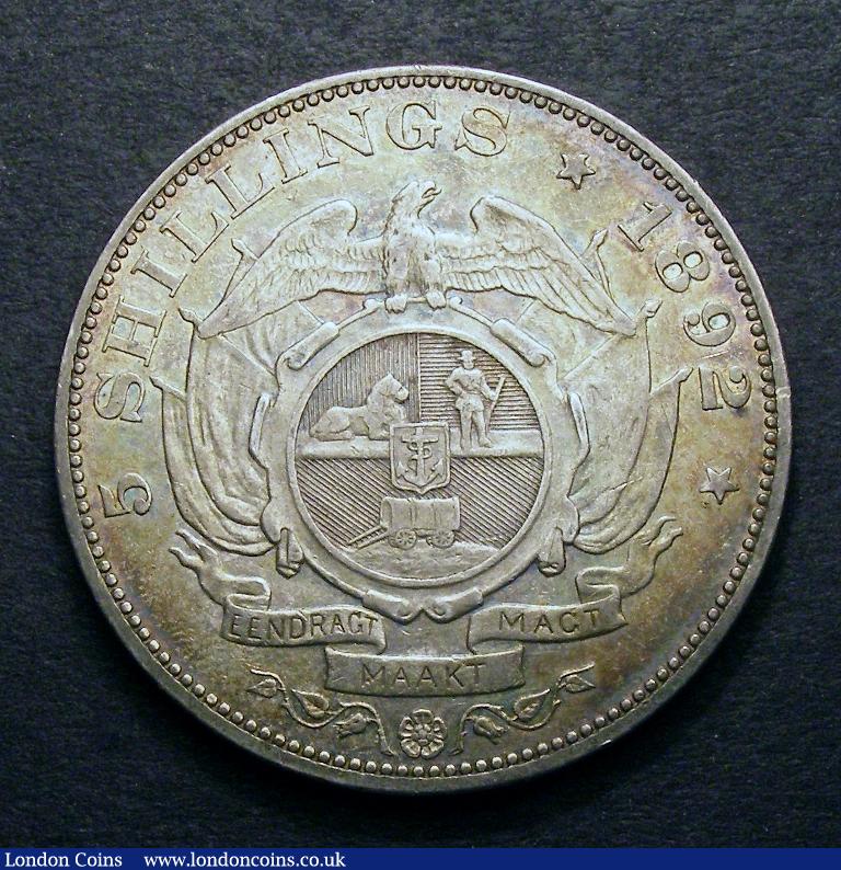 South Africa Crown 1892 Double Shaft on wagon KM#8.2 VF and nicely toned : World Coins : Auction 127 : Lot 797