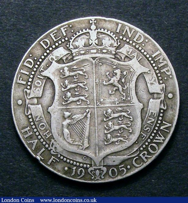 London Coins : A128 : Lot 1413 : Halfcrown 1905 ESC 750 Near Fine