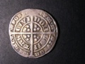 London Coins : A129 : Lot 1065 : Groat. Edward III. London pre-treaty series f. Mintmark crown. S.1569. Reverse error, reads CIVI...