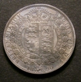 London Coins : A129 : Lot 1479 : Halfcrown 1890 ESC 723 GEF with grey tone