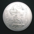 London Coins : A129 : Lot 2325 : Australia INA Fantasy Pattern Crowns (90) 1887 Obverse Jubilee Head after J.E.Boehm Reverse Crowned ...