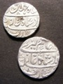 London Coins : A129 : Lot 817 : Indian Princely States. Bharatpur, Mahindrapur mint, Rupees (2), in the name of Alamgir ...