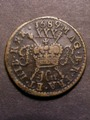 London Coins : A129 : Lot 821 : Ireland Halfcrown Gunmoney Large Size 1690 Mar. S.6579L Fine