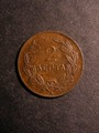 London Coins : A130 : Lot 506 : Greece 2 Lepta 1878K Large Anchor KM#53 EF