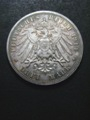 London Coins : A132 : Lot 695 : German States - Anhalt-Dessau 3 Marks 1914A Freidrich II Silver Wedding Anniversary KM#30 pleasantly...