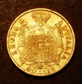 London Coins : A133 : Lot 1393 : Italian States - Kingdom of Napoleon 40 Lire 1814M KM#12 NVF/VF