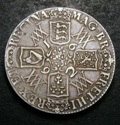 London Coins : A133 : Lot 237 : Crown 1692 QVINTO with 2 over inverted 2 ESC 85 Good Fine
