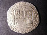 London Coins : A134 : Lot 1785 : Shilling Charles I Group F, Large 'Briot' Bust, type 4.4 S.2799 mintmark Star GF wit...