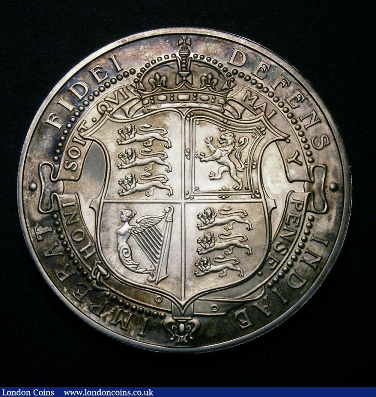London Coins : A135 : Lot 1545 : Crown Edward VIII Fantasy Pattern 1937 in .925 silver with milled edge, by INA, Obverse a ri...