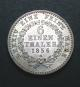 London Coins : A135 : Lot 911 : German States - Anhalt-Bernburg 1/6 Thaler 1856A KM#85 Lustrous UNC