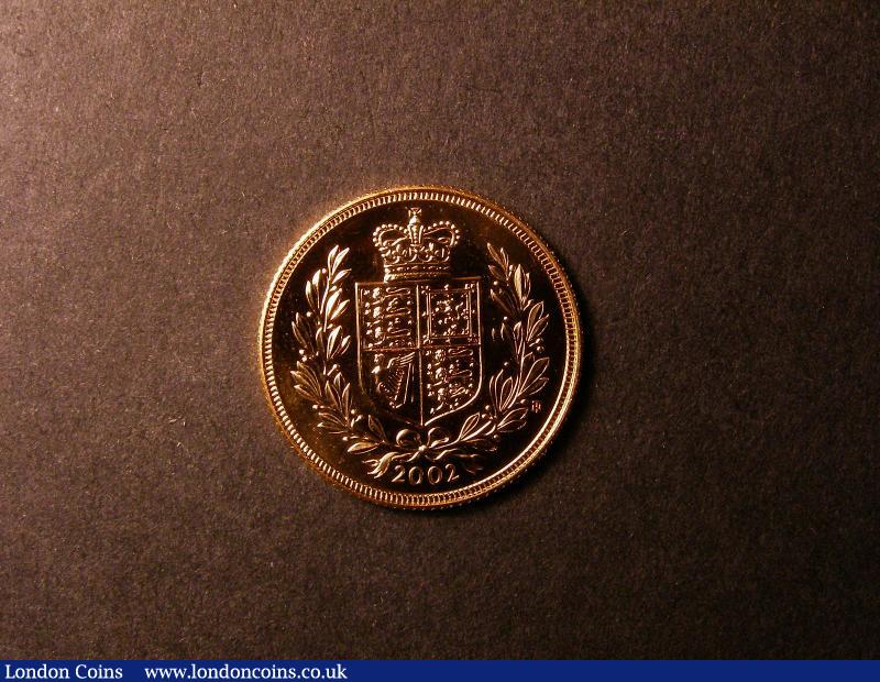 London Coins : A136 : Lot 2398 : Sovereign 2002 Bullion issue Lustrous UNC