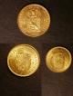 London Coins : A139 : Lot 864 : Netherlands (3) 10 Gulden (2) 1875 KM#105 NEF, 1913 KM#149 GEF, 5 Gulden 1912 GEF with light...