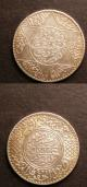 London Coins : A141 : Lot 771 : Morocco 5 Dirhams (2) 1310 Y7 EF, and 1336 Y32 Unc with a hint of gold toning over original bril...
