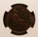 London Coins : A142 : Lot 593 : Halfpenny 1870 NGC MS63 BN
