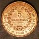 London Coins : A142 : Lot 964 : Luxembourg 5 Centimes 1889 Essai KM#E14 Lustrous UNC