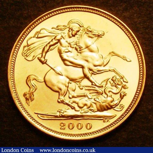 London Coins : A143 : Lot 2617 : Sovereign 2000 Bullion issue Marsh 314 Lustrous UNC