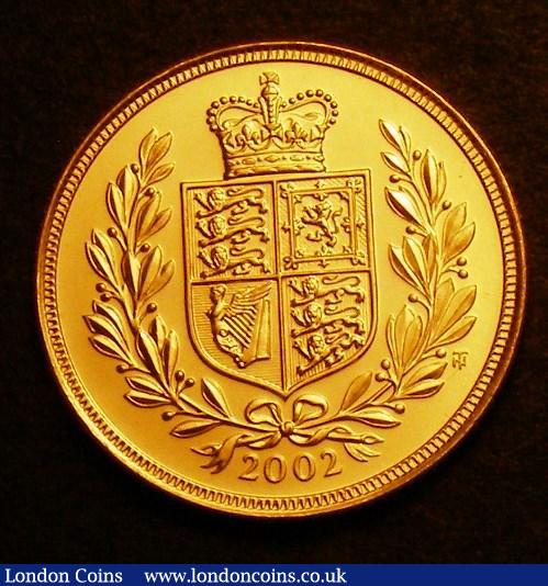 London Coins : A143 : Lot 2619 : Sovereign 2002 Shield, Bullion issue Marsh 316 Lustrous UNC
