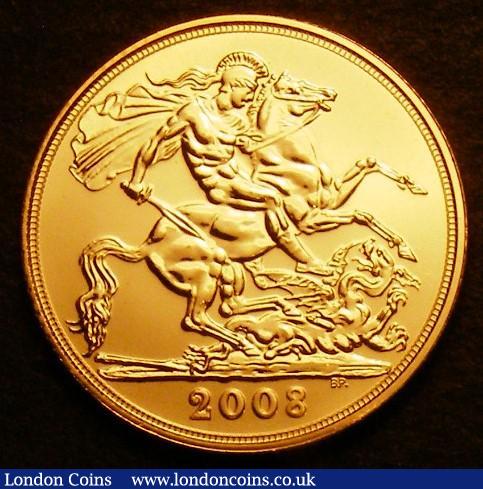 London Coins : A143 : Lot 2626 : Sovereign 2008 Bullion issue S.4430 BU