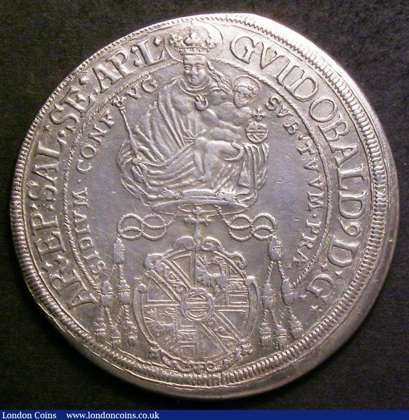 London Coins : A143 : Lot 873 : Austrian States - Salzburg Thaler 1664 KM#162 NEF/GVF
