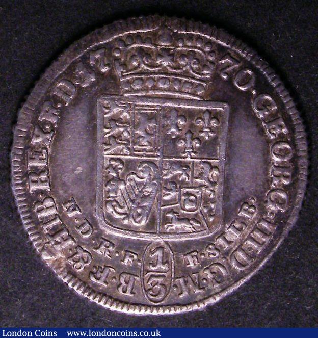 London Coins : A143 : Lot 933 : German States - Brunswick-Luneberg-Calenberg-Hannover 1/3 Thaler 1770 IWS KM#356 GEF/EF and lustrous...