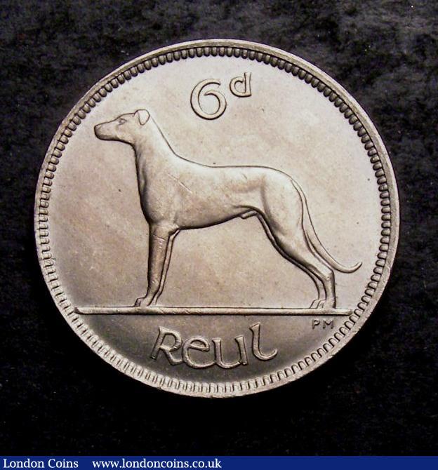 London Coins : A143 : Lot 993 : Ireland Sixpence 1945 S.6641 UNC and lustrous