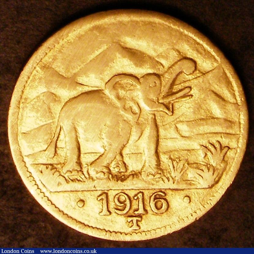 London Coins : A144 : Lot 585 : German East Africa 15 Rupien KM#16.2 Fine, rare with a mintage of just 6395 pieces