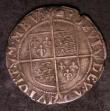 London Coins : A144 : Lot 1255 : Shilling Elizabeth I Sixth Issue S.2577 mintmark Woolpack, Fine or slightly better with some old sur...
