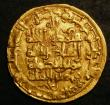 London Coins : A144 : Lot 631 : Islamic Gold Dinar, Ghaznavid, Mahmud, Naysabur 413h VF