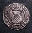 London Coins : A144 : Lot 684 : Scotland Two Shillings Charles I S.5544 About VF with grey tone