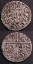 London Coins : A145 : Lot 1262 : Pennies (2) Henry II  Short Cross (1180-1189) S.1345 Winchester Mint, class 1c moneyer Adam Fine, He...