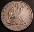 London Coins : A145 : Lot 768 : USA Half Dollar 1877 S Good EF or better with a choice original tone