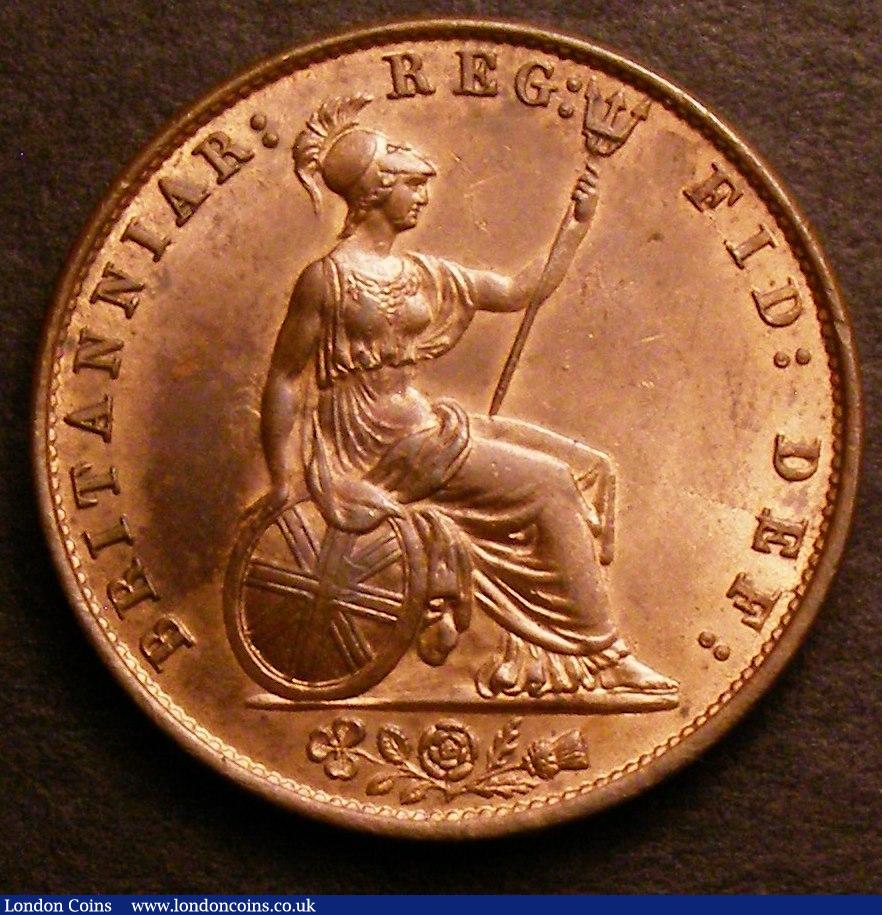 London Coins : A146 : Lot 2567 : Halfpenny 1859 9 over 8 Peck 1550 UNC with around 50% lustre, Ex-D.Craddock &pound;49.50