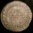 London Coins : A146 : Lot 2101 : Shilling Elizabeth I Second Issue mintmark Cross Crosslet S.2555 Near Fine/Fine