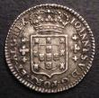 London Coins : A147 : Lot 886 : Portugal 120 Reis John V undated (1706-1750) KM#178 NEF nicely toned