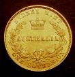 London Coins : A148 : Lot 623 : Australia Sovereign 1867 Sydney Branch Mint Marsh 372 NEF with some rim nicks
