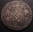 London Coins : A148 : Lot 817 : Netherlands - Zeeland Silver Ducat 1792 KM#52.4 VF with grey tone