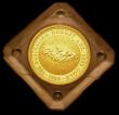 London Coins : A149 : Lot 1055 : Australia 25 Dollars 1989 Quarter Ounce Nugget 'Golden Eagle 1931' nFDC in capsule
