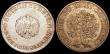 London Coins : A149 : Lot 1168 : Germany Weimar Republic 5 Marks (2) 1927A KM#56 NEF toned, 1929A 200th Anniversary of the Birth of G...