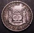 London Coins : A149 : Lot 1252 : Mexico 4 Reales 1741 Mo MF KM#94 Good Fine