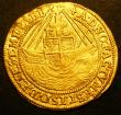 London Coins : A149 : Lot 1659 : Angel Elizabeth I Fifth Issue S.2525 mintmark Sword Good Fine