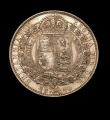 London Coins : A149 : Lot 2218 : Halfcrown 1889 ESC 722 Davies dies 3C with the N of PENSE having the horizontal bar between the firs...
