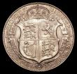 London Coins : A149 : Lot 2262 : Halfcrown 1925 ESC 772 EF the obverse with some light hairlines, rare in this high grade